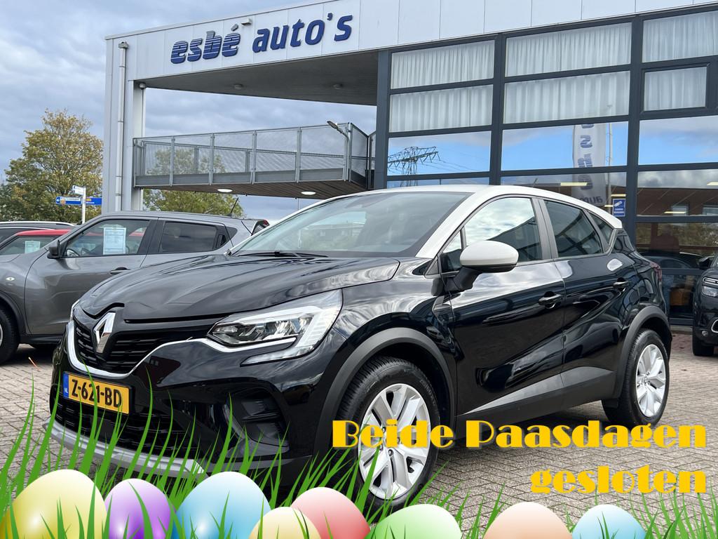 Renault Captur 1.0 TCe 90 Navigatie Stoelverwarming Parkeers, Voorwielaandrijving, Stof, Gebruikt, 635 kg