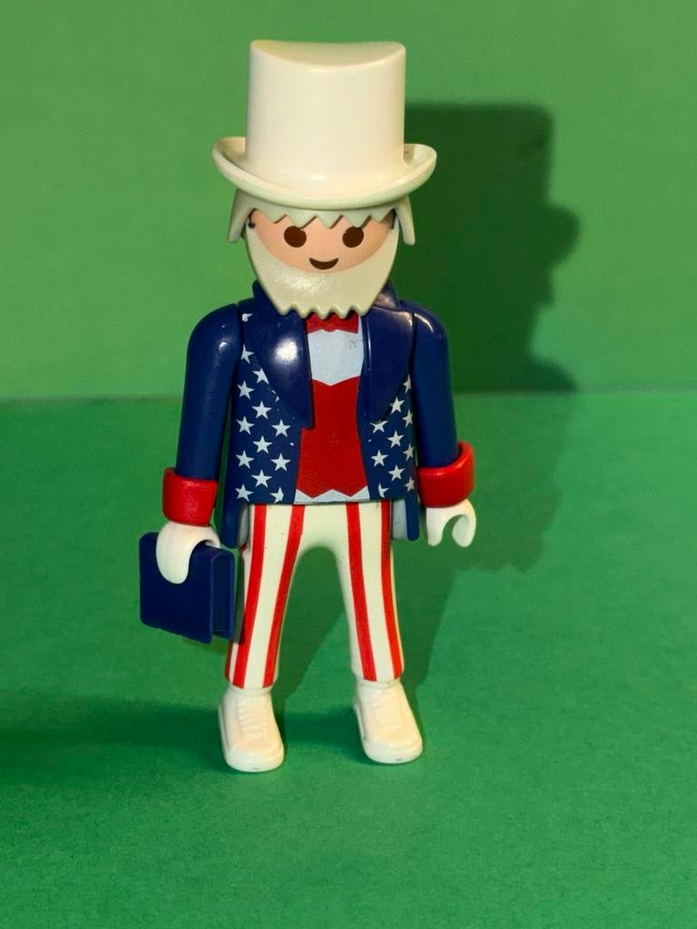 Met 246: playmobil: figures serie 1: uncle Sam, Kinderen en Baby's, Speelgoed | Playmobil, Ophalen of Verzenden, Zo goed als nieuw