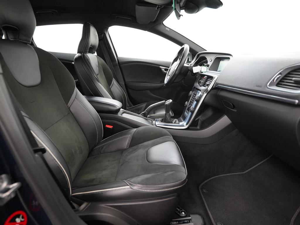Volvo V40 1.6 T2 R-Design | Navigatie | Sensus Audio | 17" I, Voorwielaandrijving, Gebruikt, 4 cilinders, Blauw
