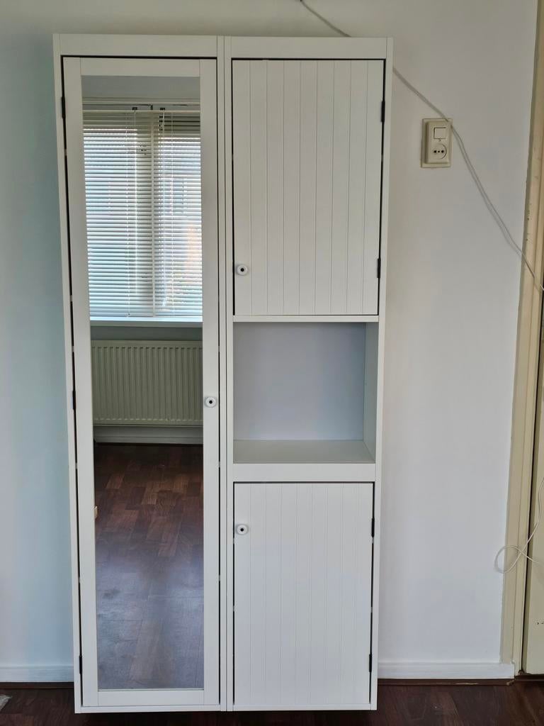 2x Ikea SILVERÅN badkamerkast met spiegeldeur, Huis en Inrichting, Ophalen, (Half)hoge kast, Gebruikt, 50 tot 100 cm