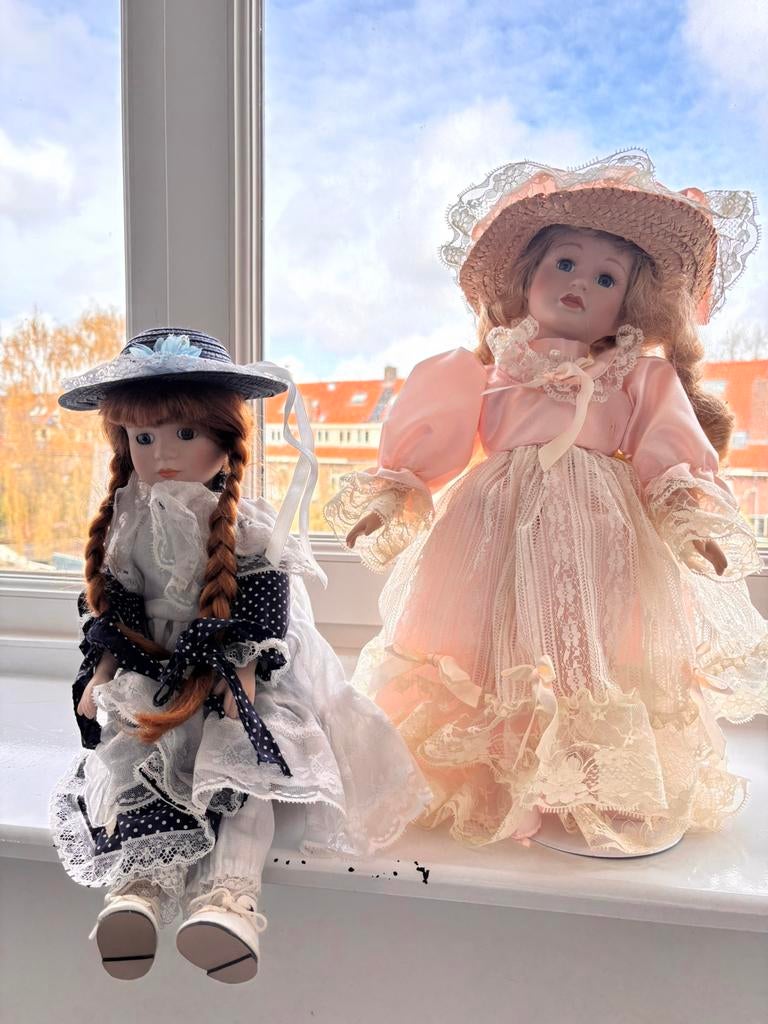 Porseleinen Poppen, Verzamelen, Poppen, Ophalen of Verzenden, Zo goed als nieuw