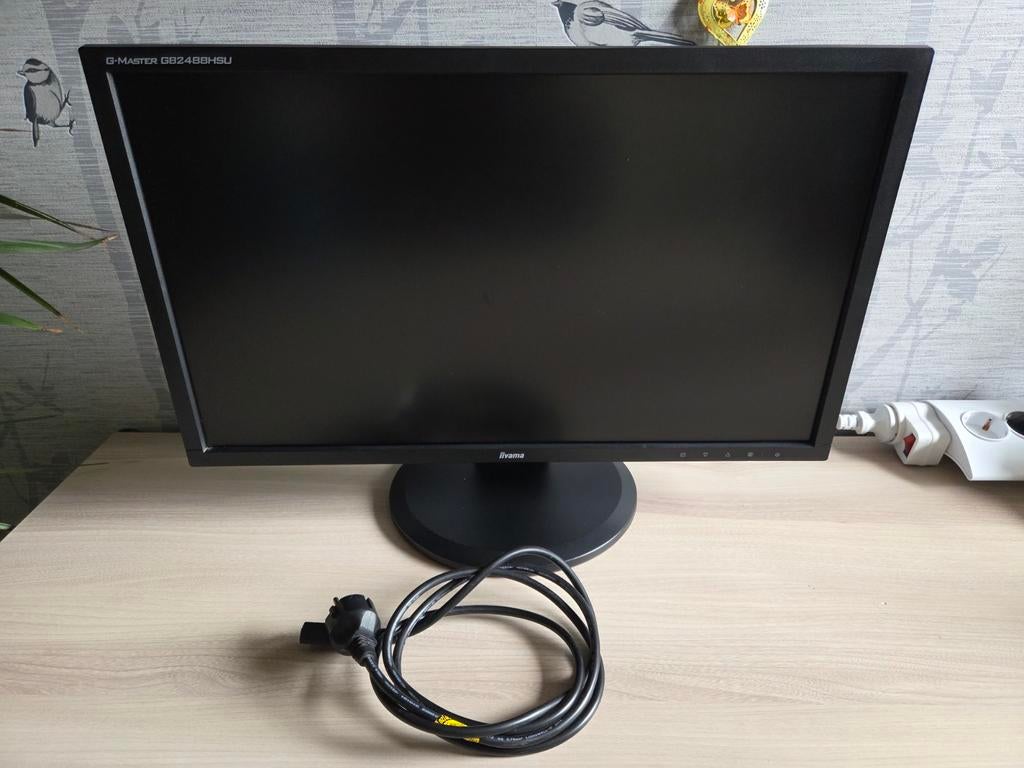 İİyama gaming lcd monitor G-MASTER GB2488HSU, Ophalen, Zo goed als nieuw, Gaming