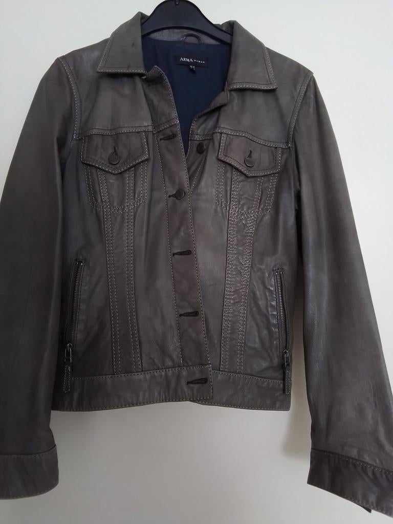 Mooi leren jasje van het merk Arma, maat 42, Kleding | Dames, Arma, Maat 42/44 (L), Ophalen of Verzenden, Zo goed als nieuw