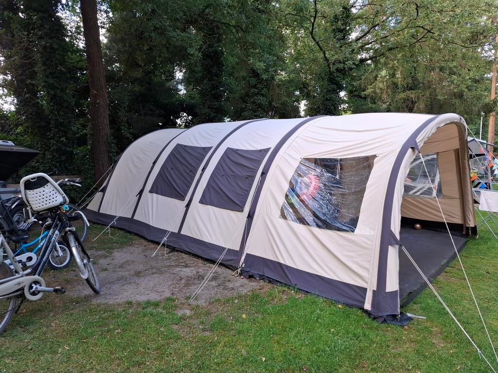 Obelink Miami 6 Easy Air – 6 persoons opblaasbare tent, Caravans en Kamperen, Tenten, Ophalen, Gebruikt, Tot en met 6