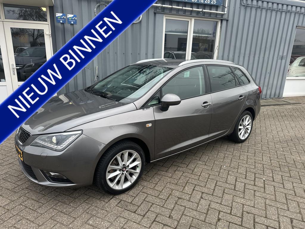 SEAT Ibiza ST 1.0 EcoTSI Style Connect (bj 2016, automaat), Stof, Gebruikt, Origineel Nederlands, 1065 kg