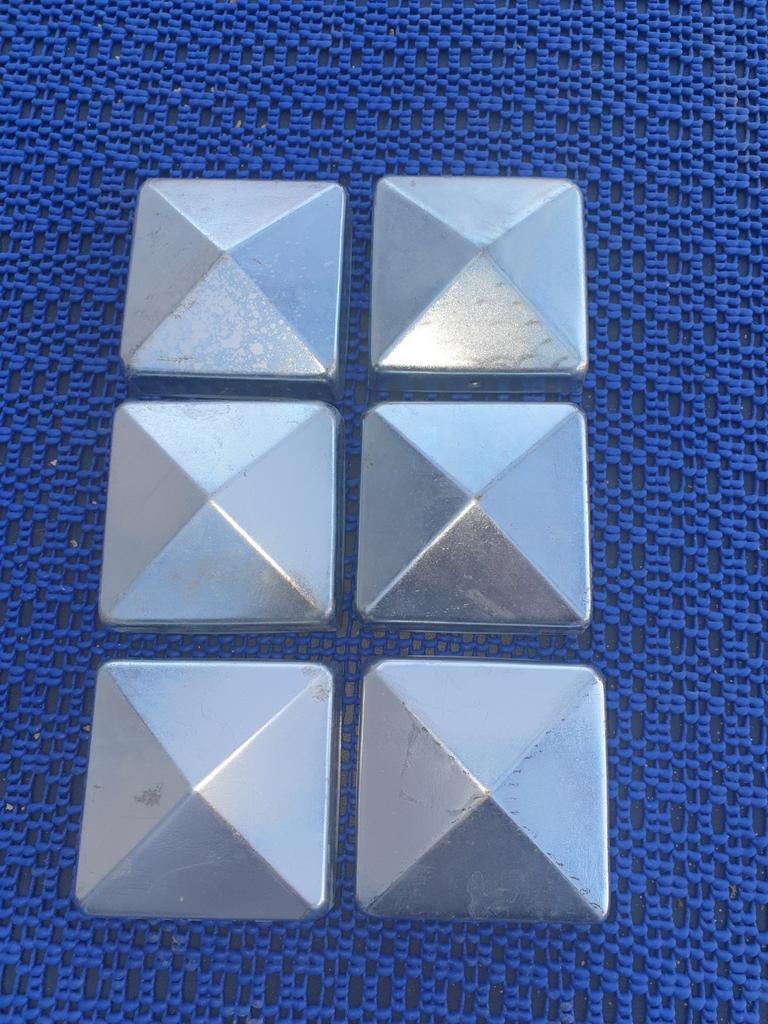 6 Stuks paalkappen, Tuin en Terras, Ophalen of Verzenden, Nieuw