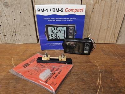 Nasa Marine Battery Monitor BM-1 Compact, Niet ingevuld, Nieuw, Niet ingevuld, Niet ingevuld