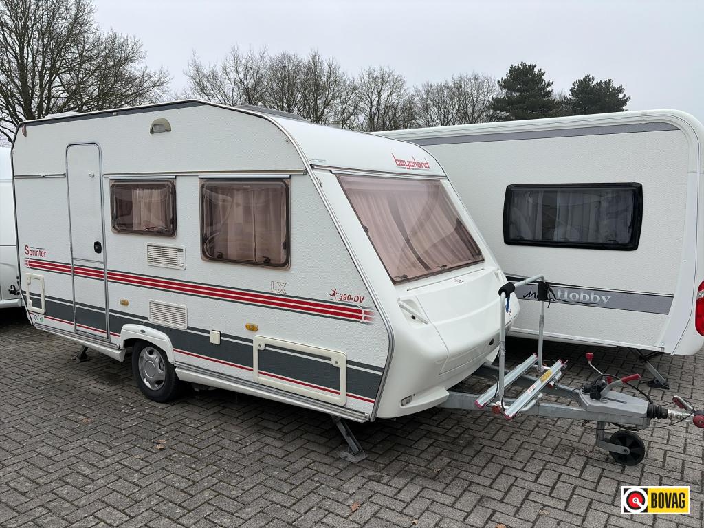 Beyerland Sprinter LX 390 DV Mover/Luifel/Fietsdr., Bedrijf, Treinzit, 750 - 1000 kg, Schokbreker
