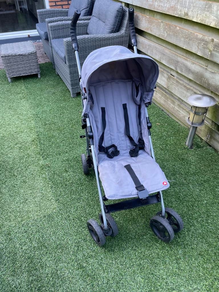 Grijze TopMark buggy, Kinderen en Baby's, Buggy's, Ophalen, Gebruikt, Overige merken, Zonnekap