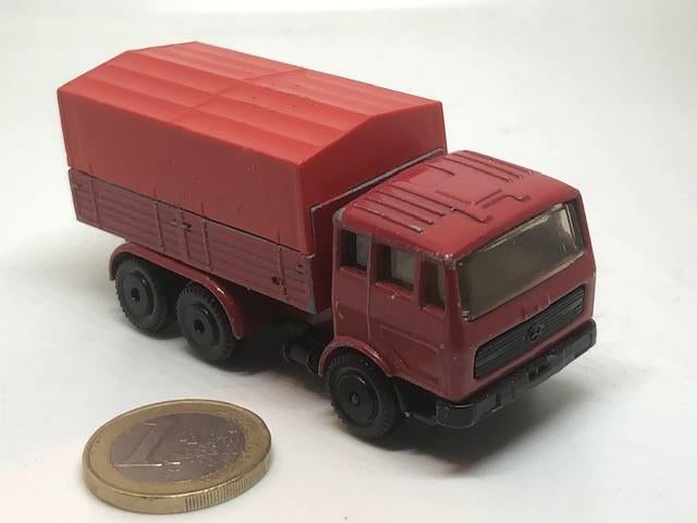 Mercedes Bakwagen met Rode Huif, Efsi, Ophalen of Verzenden, Gebruikt, Bus of Vrachtwagen, Efsi