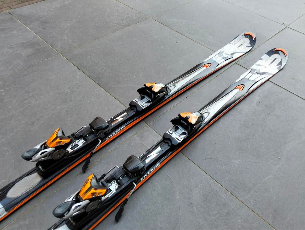 K2 Apache Ski's - Perfect voor de piste!, Overige merken, 160 tot 180 cm, Gebruikt, Ophalen of Verzenden