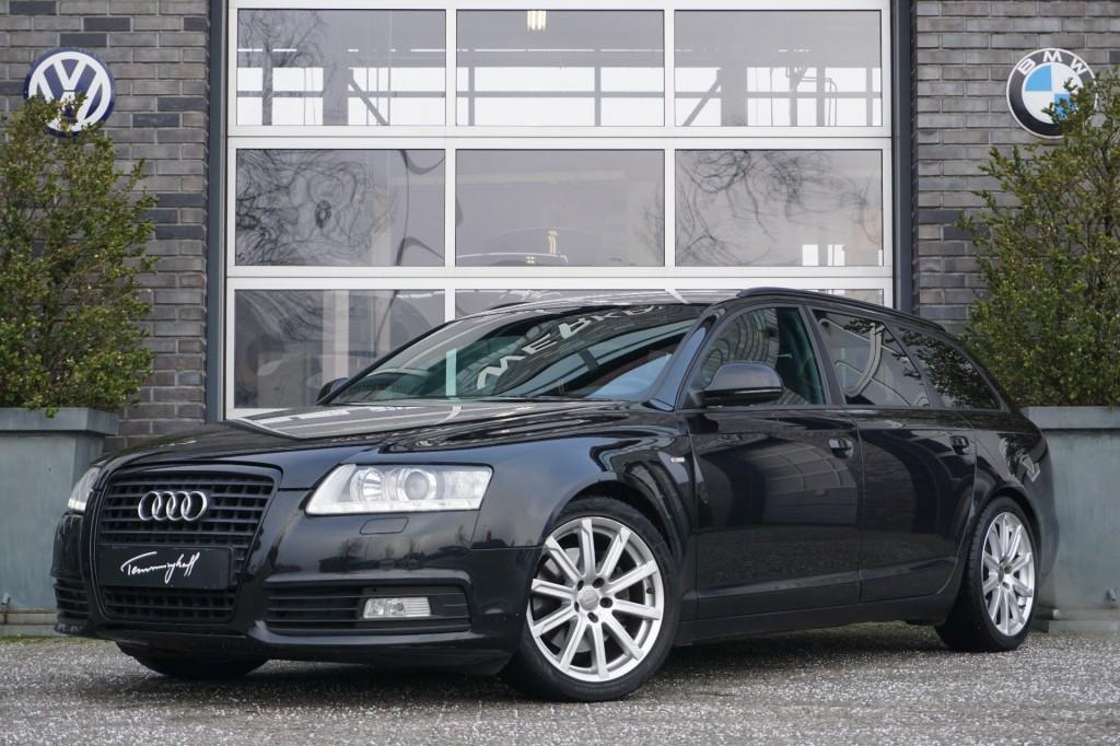 Audi A6 AVANT 2.0 TFSI AUT. S-LINE CLIMA - NAVI - TREKH., Euro 5, 4 cilinders, 1984 cc, Zwart