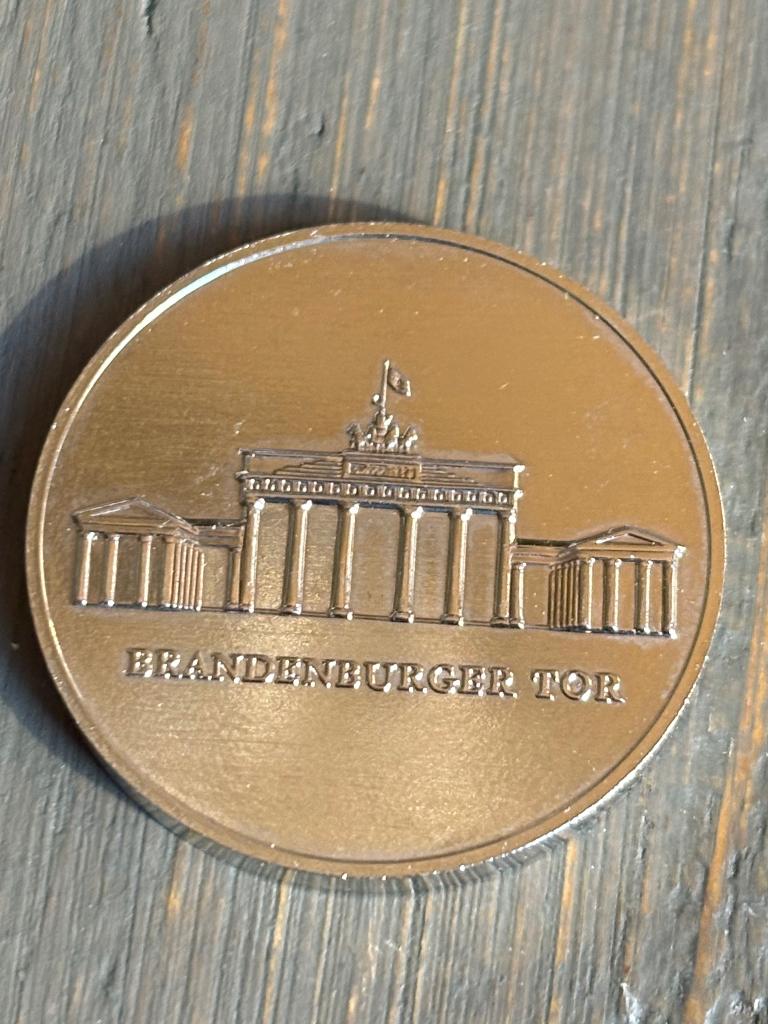 Grote munt Brandenburger Tor Berlin, Ophalen of Verzenden, Overige materialen, Buitenland