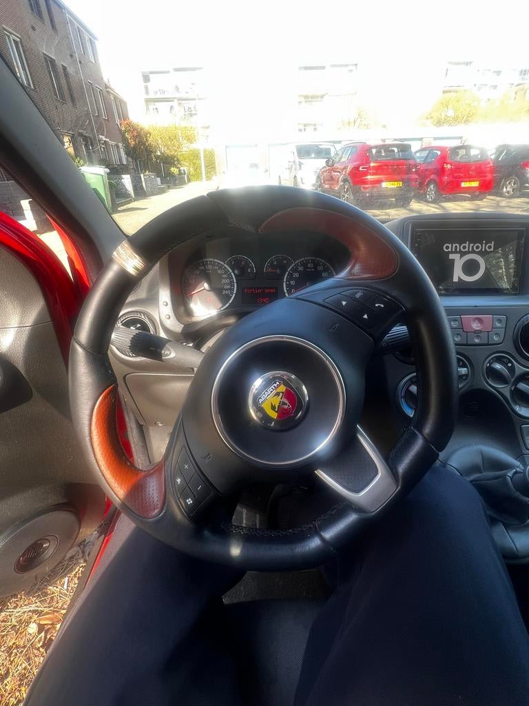 Fiat Panda 1.4 16V 100HP 2007 Rood, Voorwielaandrijving, 15 km/l, 31 €/maand, Origineel Nederlands