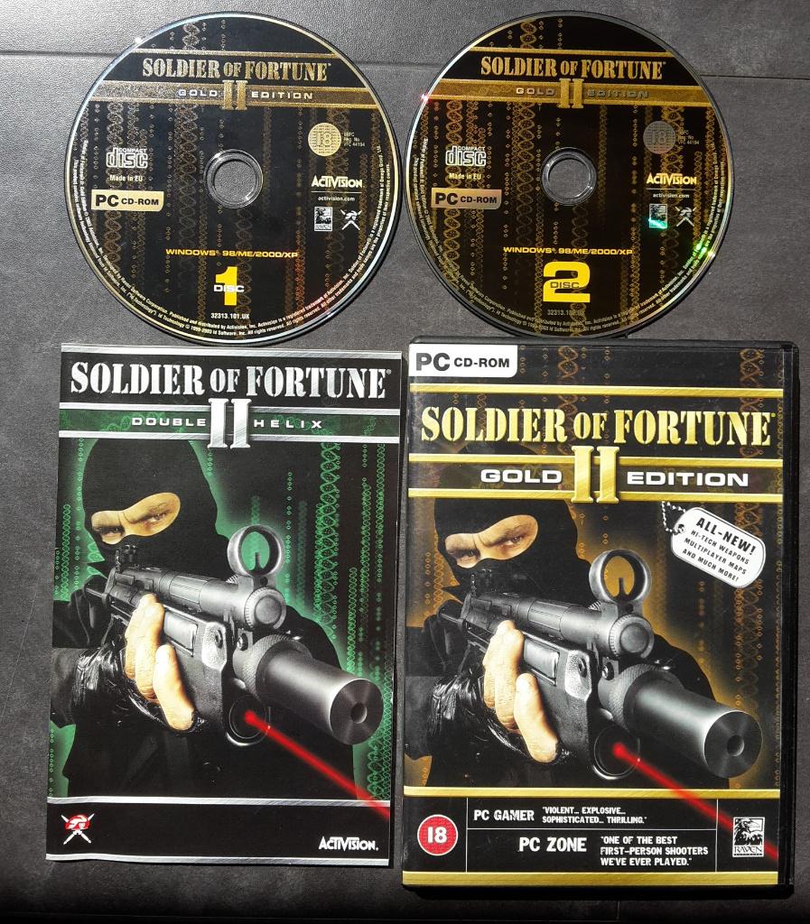 PC Game - Soldier of Fortune II 2 Gold Edition - Shooter, Vanaf 18 jaar, Shooter, 1 speler, Ophalen of Verzenden