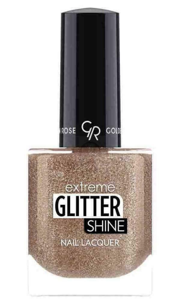 Golden Rose Extreme Glitter Shine Nail Color, glitter goud., Ophalen of Verzenden