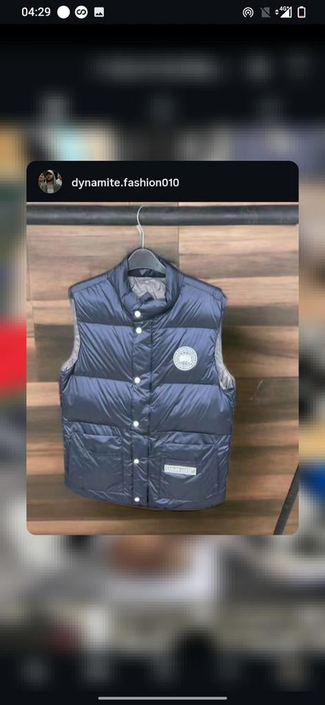 C@n@d@ g00s€ bodywarmers, Kleding | Heren, Bodywarmers, Ophalen of Verzenden, Nieuw