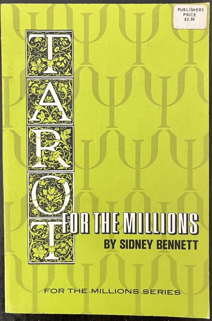 Tarot For The Millions by Sidney Bennett, Boeken, Gelezen, Sidney Bennett, Achtergrond en Informatie, Tarot of Kaarten leggen