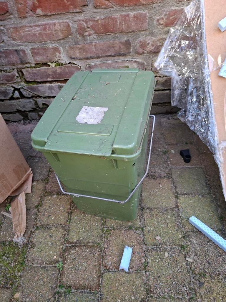 Afvalbakje gft, 40 liter of meer, Ophalen, Kunststof, Minder dan 50 cm