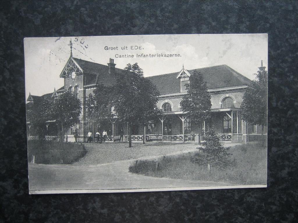 EDE Infanterie kazerne C Cantine 1914, Ophalen of Verzenden, 1920 tot 1940, Gelderland