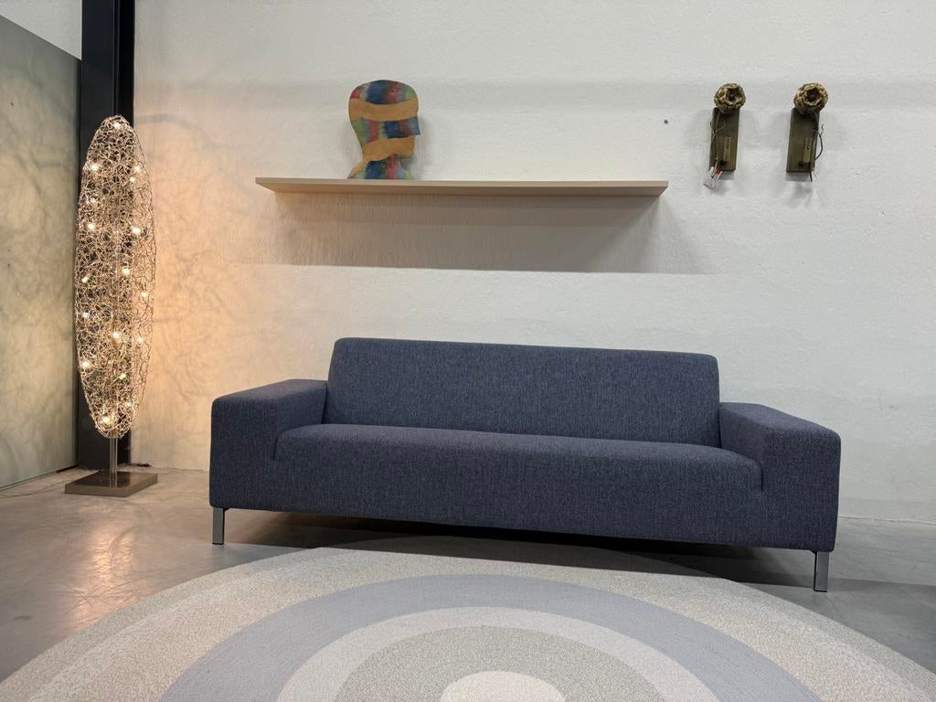 2 Nieuw Gelderland 6511 Bank 3 & 2,5 zits De Ploeg Moss, 75 tot 100 cm, Rechte bank, Gelderland, Stof