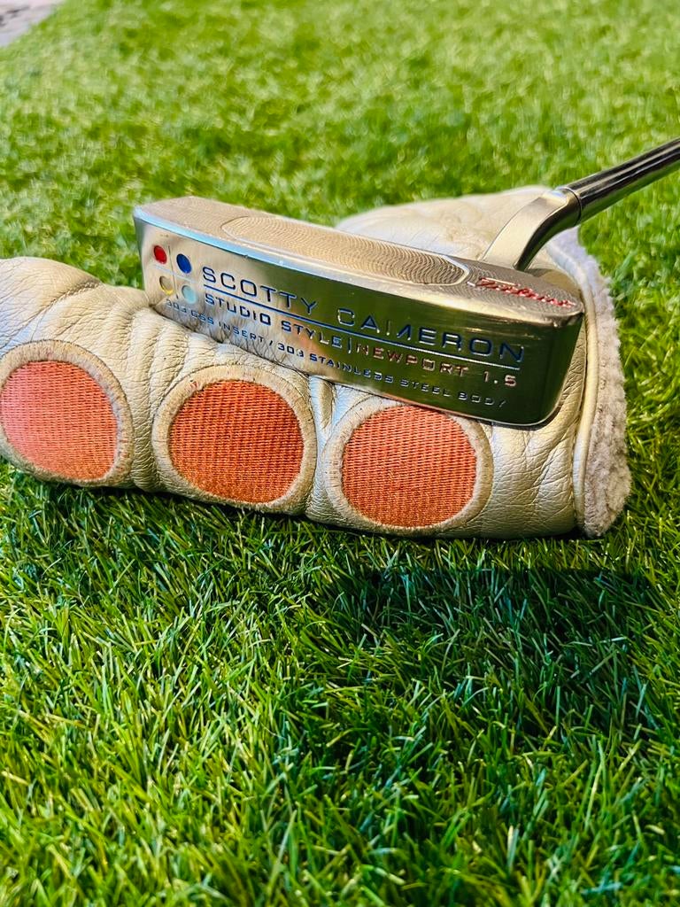 Scotty Cameron Studio Style Newport 1.5 Putter – 34 inch, Overige merken, Titleist, Ophalen of Verzenden, Zo goed als nieuw