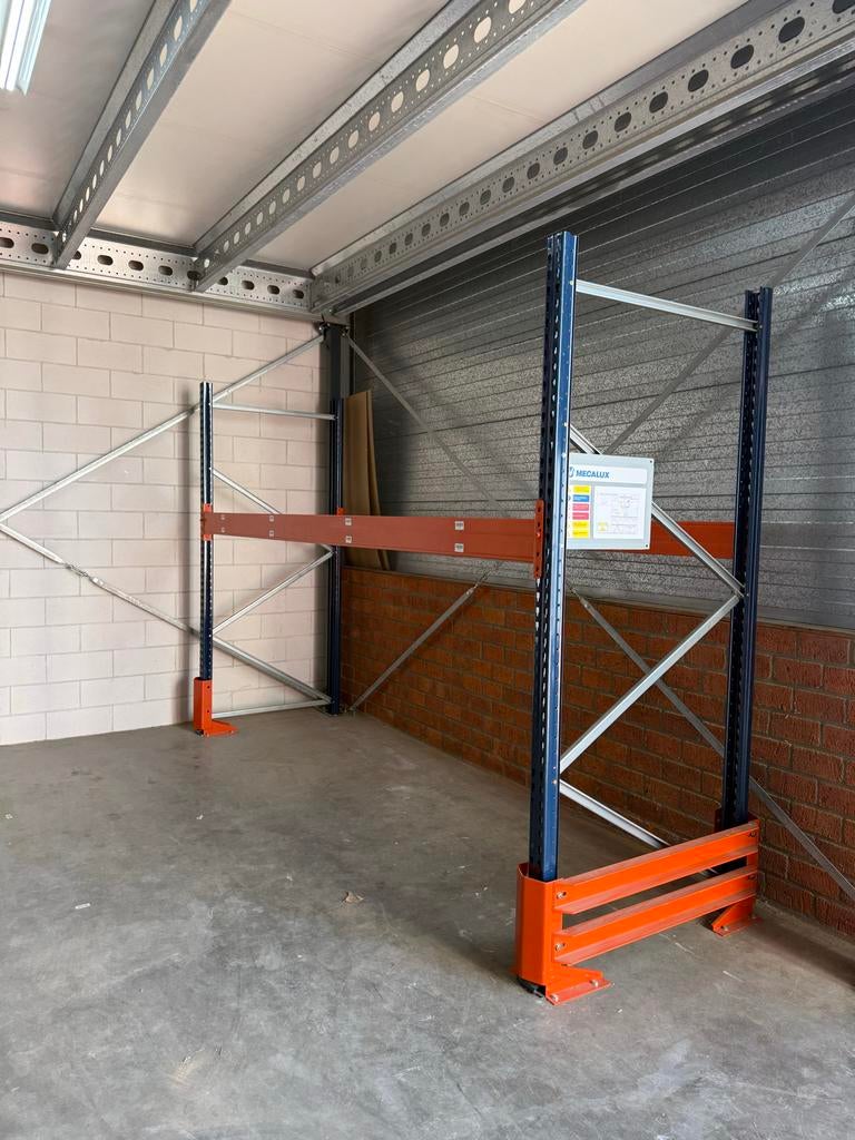 Zo goed als nieuwe palletstellingen - 2 jaar oud, Zakelijke goederen, Kantoor en Winkelinrichting | Magazijn, Stelling en Opslag