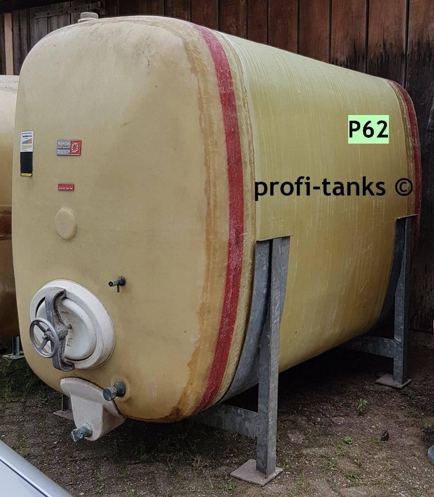P62 opslagtank 5000L GFKtank polyestertank watertank Rotband, 150 liter of meer, Ophalen, Gebruikt, Kunststof