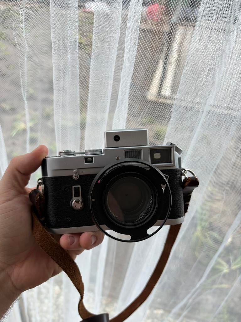 Leica M4 + Voigtländer Nokton 35mm f/1.4, Ophalen, Gebruikt, Spiegelreflex, Leica