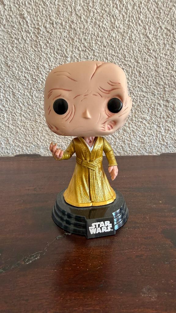 Funko Pop Star Wars Snoke, Ophalen of Verzenden, Zo goed als nieuw, Actiefiguurtje