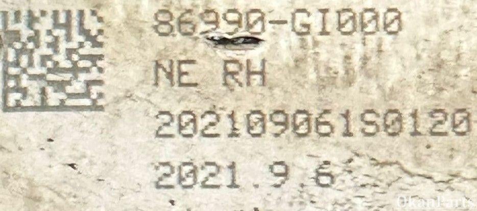 Hyundai ionic 5 luchtgeleider 86990-GI000, Ophalen of Verzenden, Gebruikt, Voor