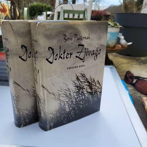 2 boeken dokter Zjivago . Pasternak deel 1 en 2, Ophalen of Verzenden, Zo goed als nieuw