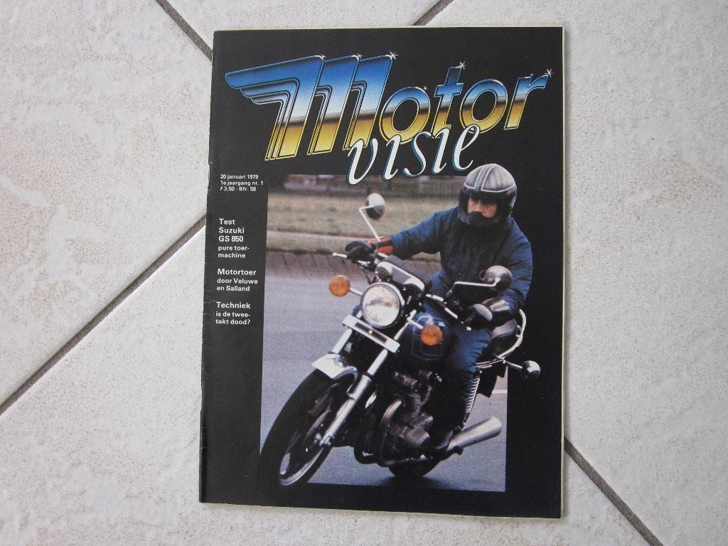 motorvisie en motor bladen 1979 - 1990  +/- 650 stuks !, Ophalen of Verzenden, Zo goed als nieuw, Motor en Motorvisie, Algemeen