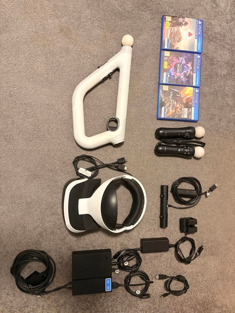 PS VR Virtual Reality Bril voor PlayStation, Spelcomputers en Games, Virtual Reality, Ophalen, Gebruikt, VR-bril, Sony PlayStation