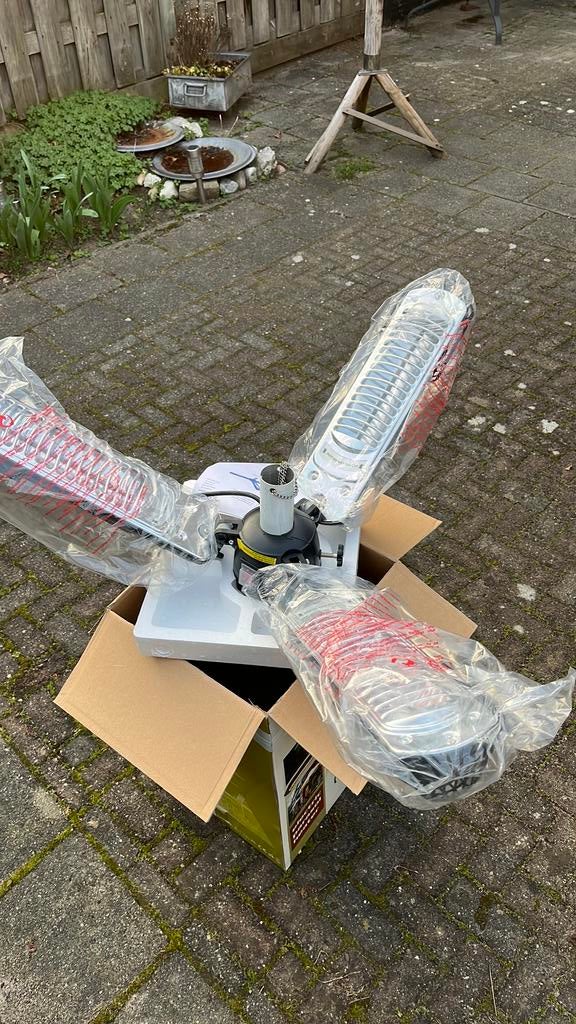 Terras verwarming, Ophalen of Verzenden, Nieuw, Elektrisch, Parasol