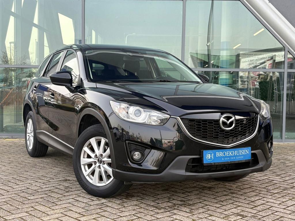 Mazda CX-5 2.0 Skylease 2WD 165pk Trekhaak / Camera / Naviga, Voorwielaandrijving, Stof, 4 cilinders, Zwart