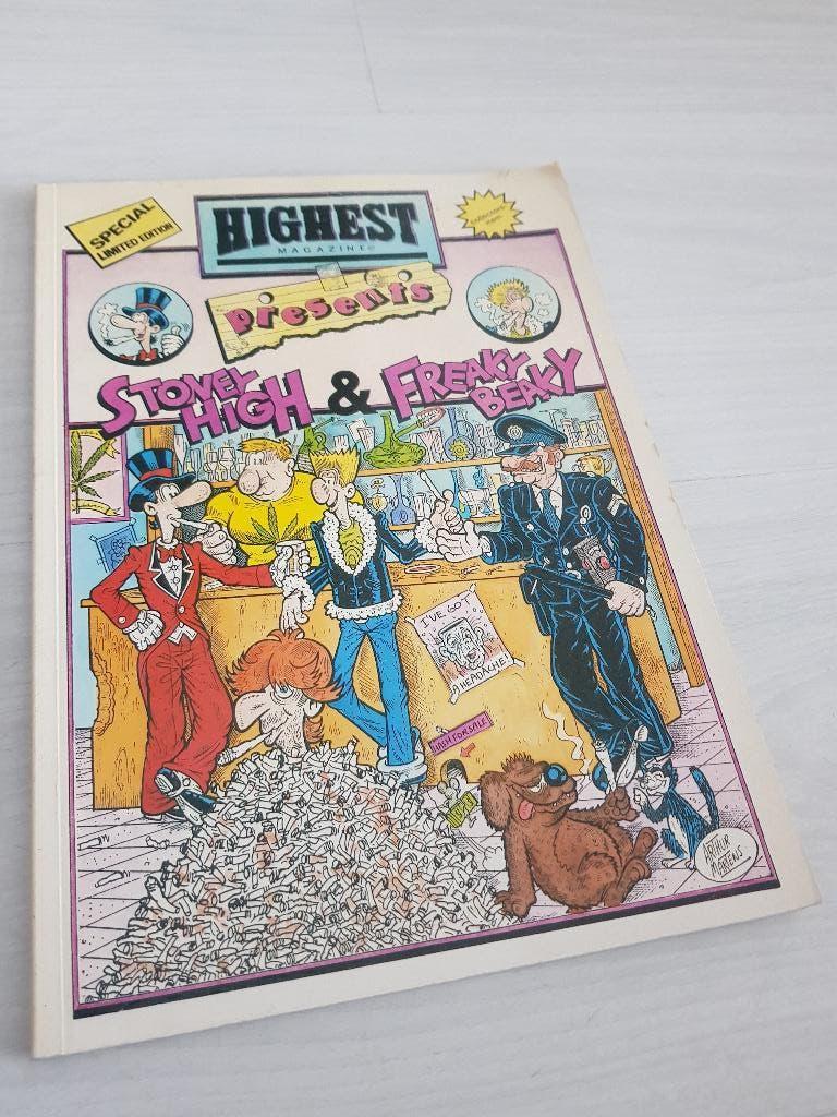 Highest Magazine [Engels], Gelezen, Eén stripboek, Ophalen of Verzenden, Arthur Martens