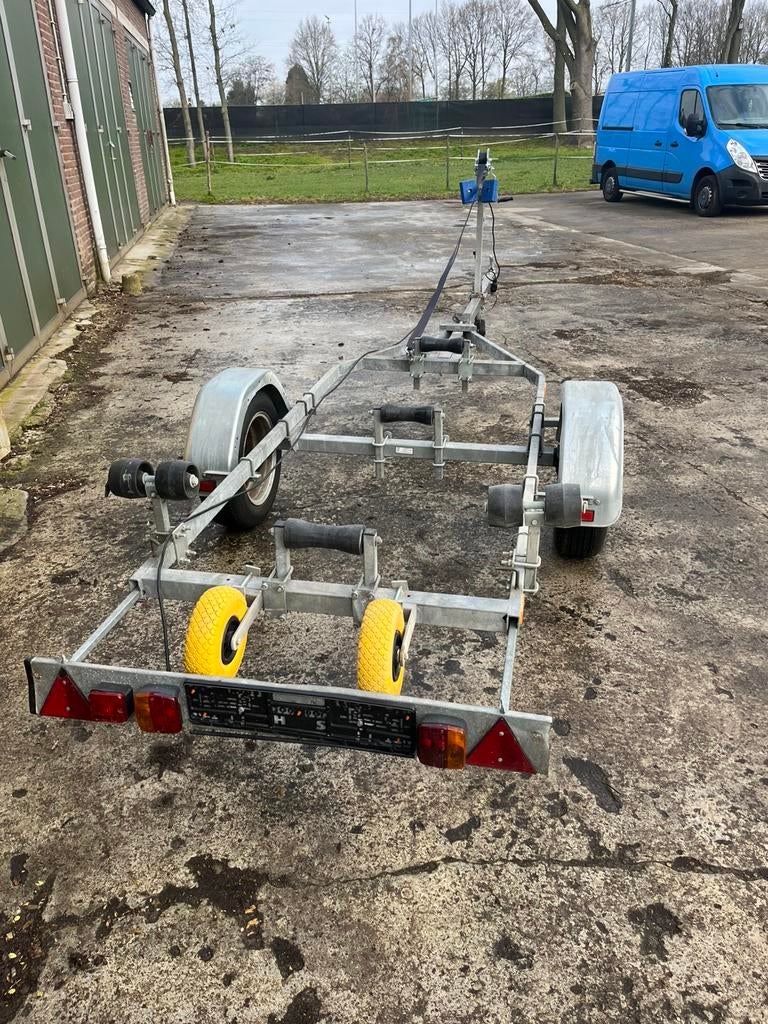 FreeWheel 750kg KantelTrailer, Watersport en Boten, Boottrailers, Ophalen, Minder dan 1500 kg, Overige typen, Kantelbaar