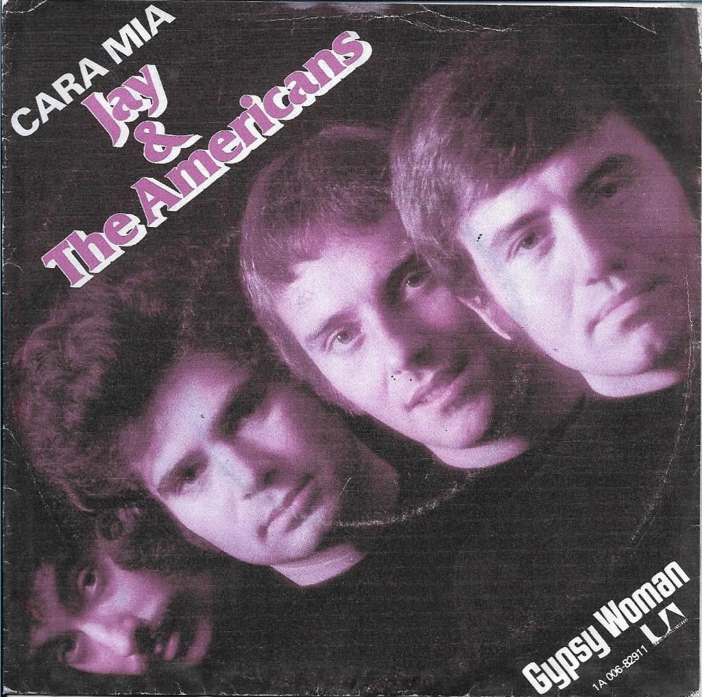 Jay & The Americans - Cara Mia, Gebruikt, 7 inch, Single, Ophalen of Verzenden