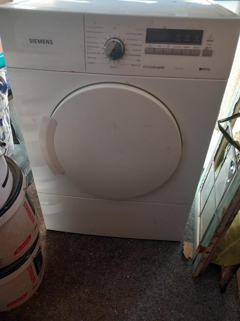 Siemens wasdroger 7 kg, Ophalen, 6 tot 8 kg, Gebruikt, Luchtafvoer
