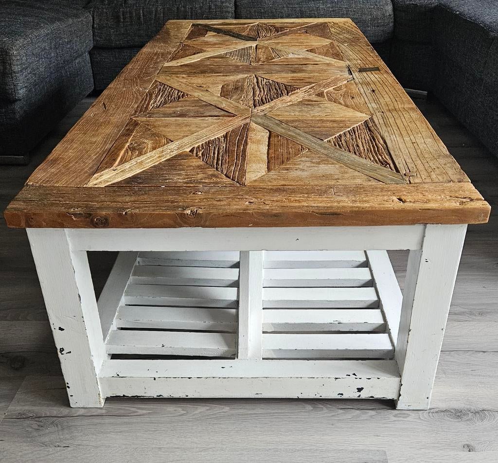 Salontafel Riviera Maison rechthoekig, Ophalen, Gebruikt, 100 tot 150 cm, 50 tot 100 cm