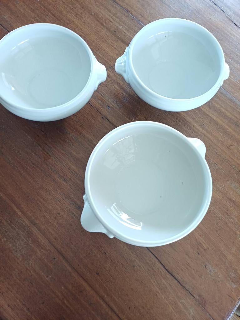 dekschalen 2x mosa 1x onbekend, Ophalen