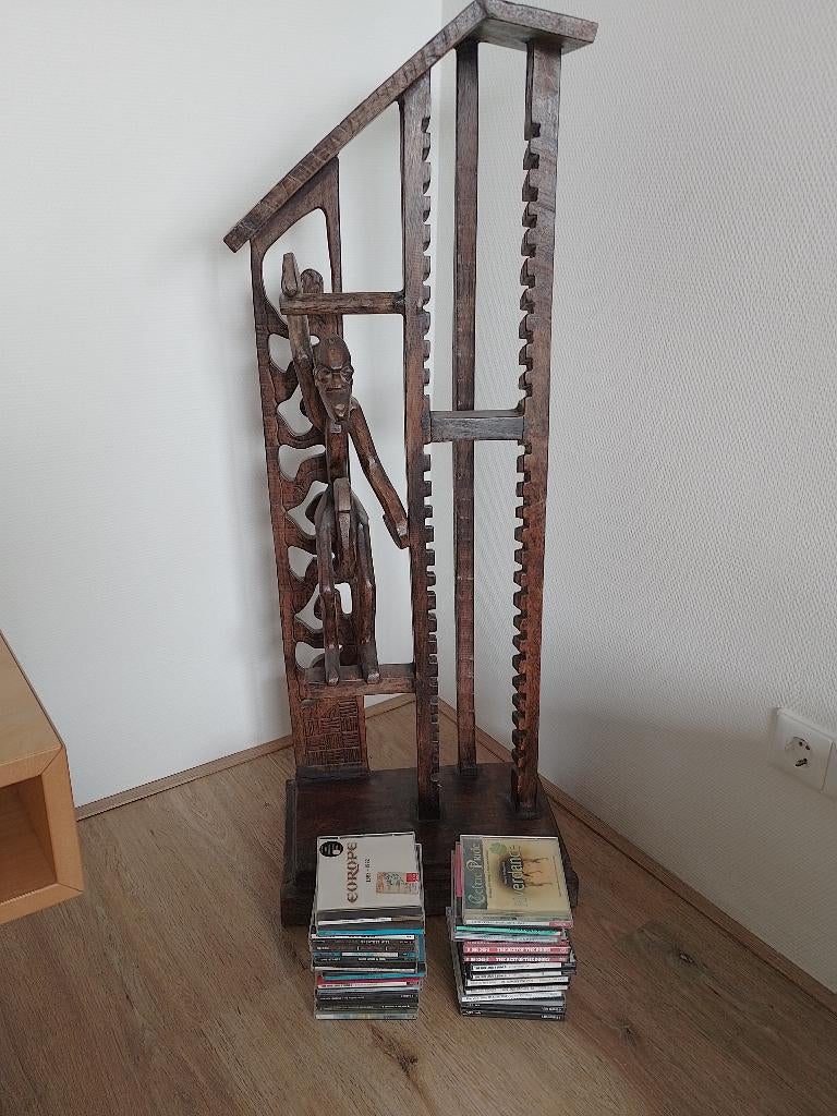 cd rek met cd's, Ophalen, Gebruikt, 25 tot 75 discs, Cd's