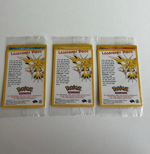 Legendary birds wotc black star promo sealed, Hobby en Vrije tijd, Verzamelkaartspellen | Pokémon, Ophalen of Verzenden, Zo goed als nieuw