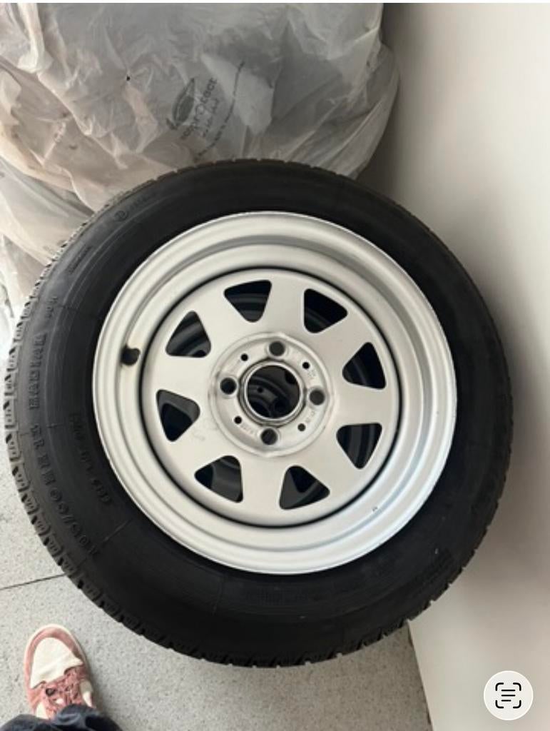 Set mangels banden op velg 340/60, Ophalen, Nieuw