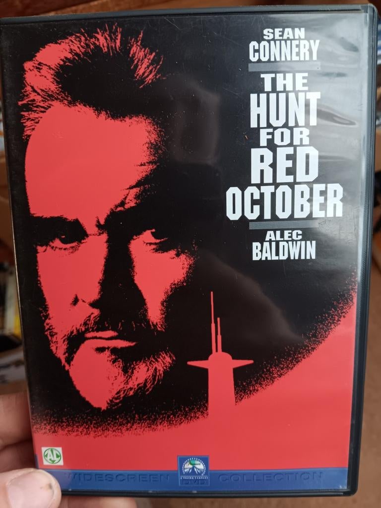 The hunt for red october dvd oorlog klassieker nieuw, Vanaf 16 jaar, Ophalen of Verzenden, Zo goed als nieuw, Detective en Krimi