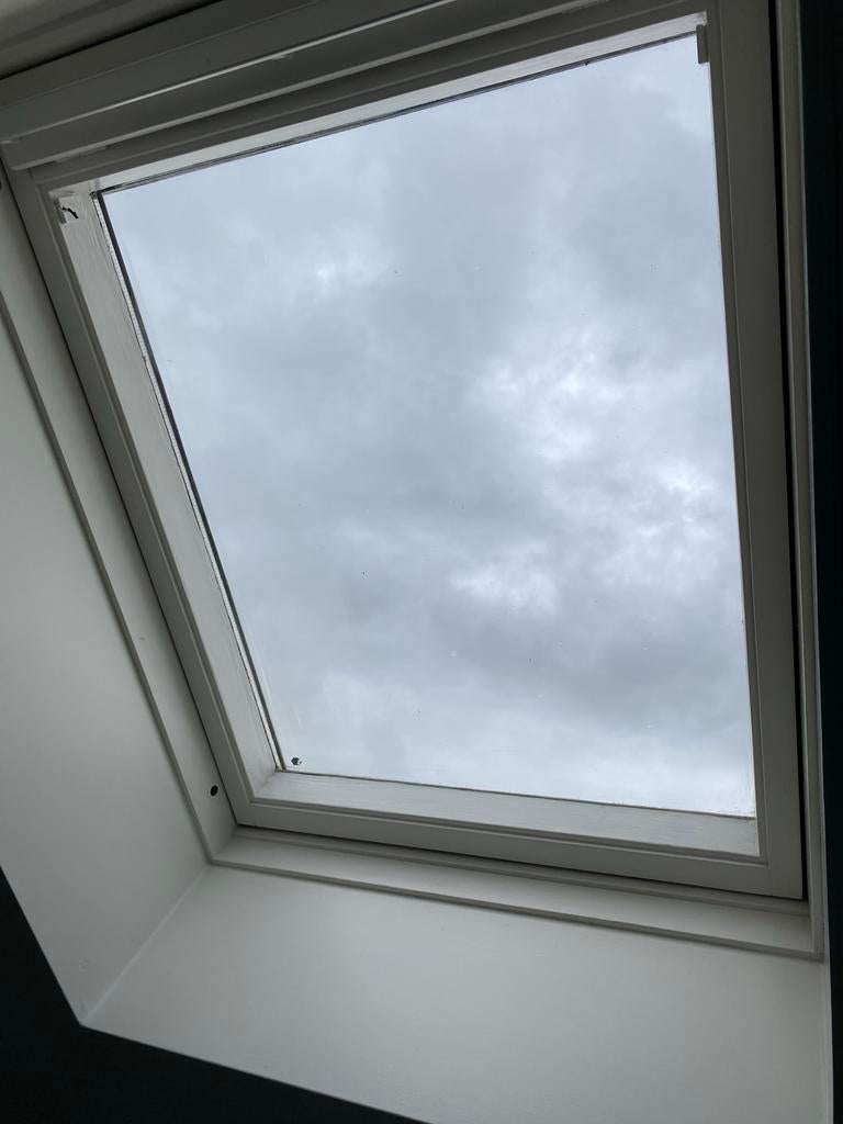 Luxaflex hor voor badkamerraam - 72x91 cm, Doe-het-zelf en Verbouw, Deuren en Horren, Kunststof, Gebruikt, Minder dan 80 cm, Overige typen