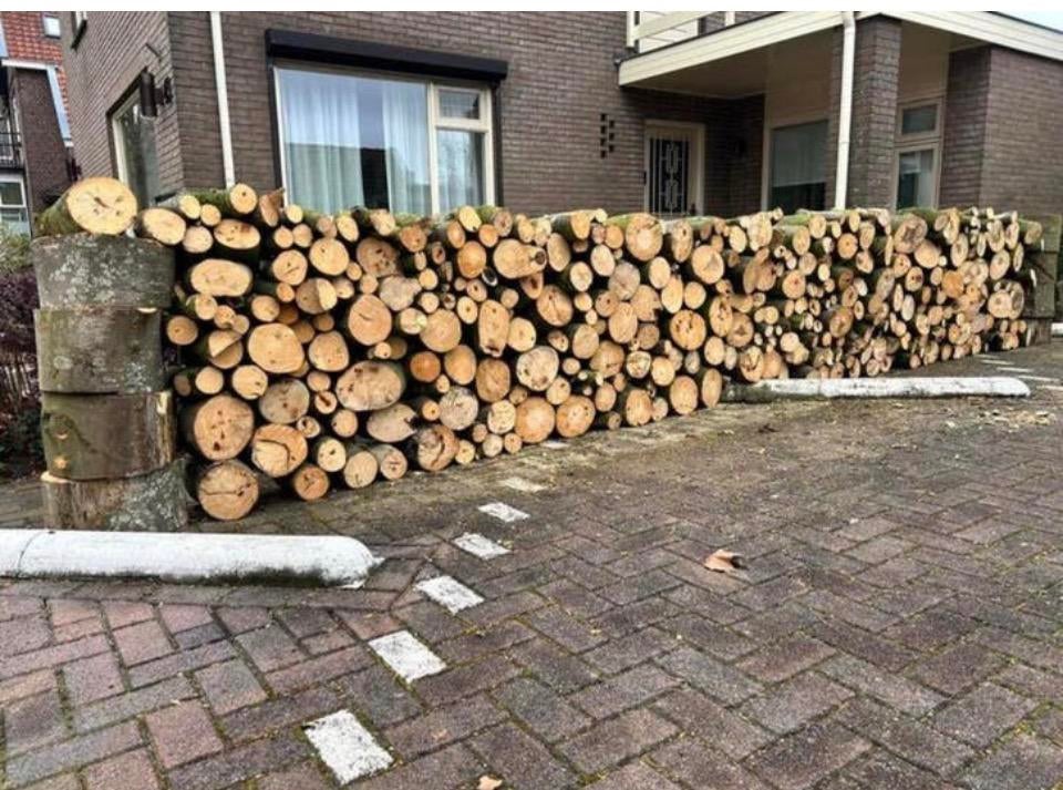 Haardhout Beuken openhaardhout, Tuin en Terras, Haardhout, Minder dan 3 m³, Ophalen of Verzenden