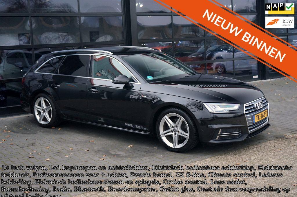 Audi A4 Avant 1.4 TFSI Sport 3X S line, Leder, Led, Clima, C, Gebruikt, 4 cilinders, 150 pk, A4