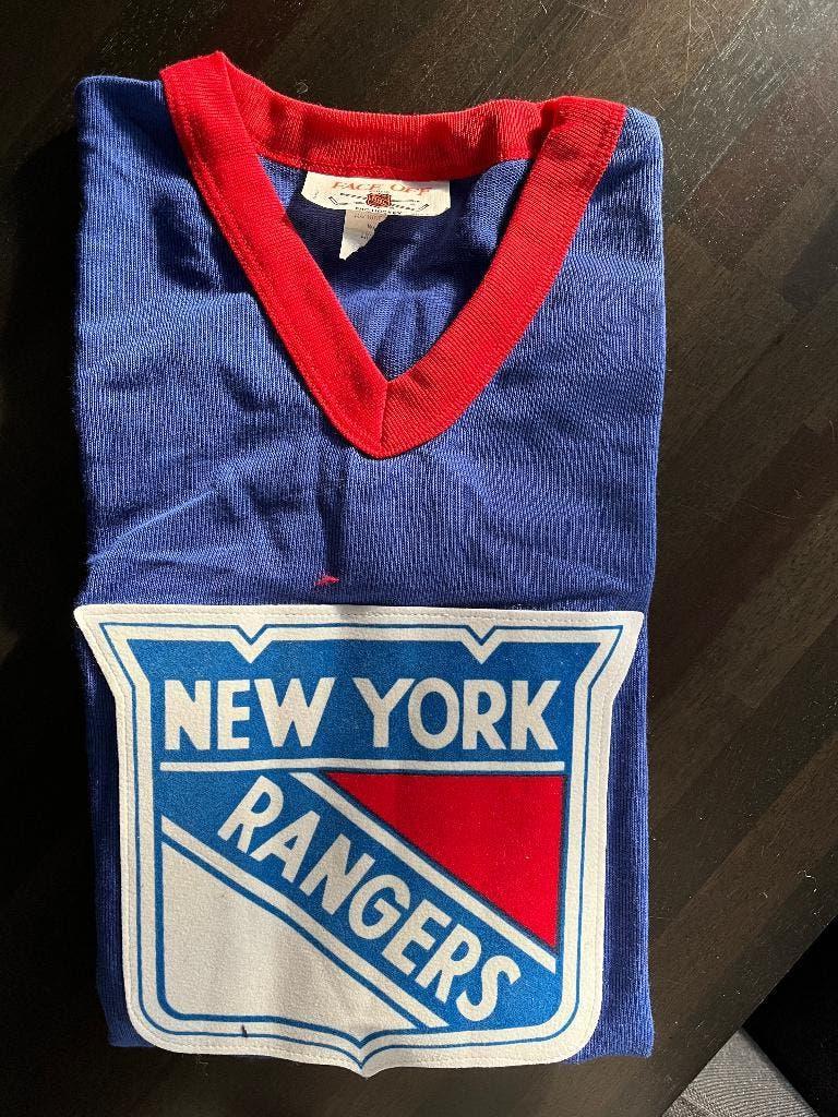 New York rangers vintage hockey shirt, Ophalen of Verzenden, Zo goed als nieuw, Buitenlandse clubs, Shirt